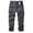 Gray, variant on Men Button Fly Multi Flap Cargo Straight Leg Ripstop Woven Pants Belt Loops Adjustable Cuff Hem Water Resistant Outdoor Hiking Work Trekking Trousers 34