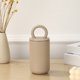 thumbnail image 4 of Taza de viaje térmica de acero inoxidable con asa de aro | Taza de café al vacío de doble pared de 500 ml | Vaso para bebidas frías y calientes para la oficina, el hogar o para ir al trabajo, 4 of 6