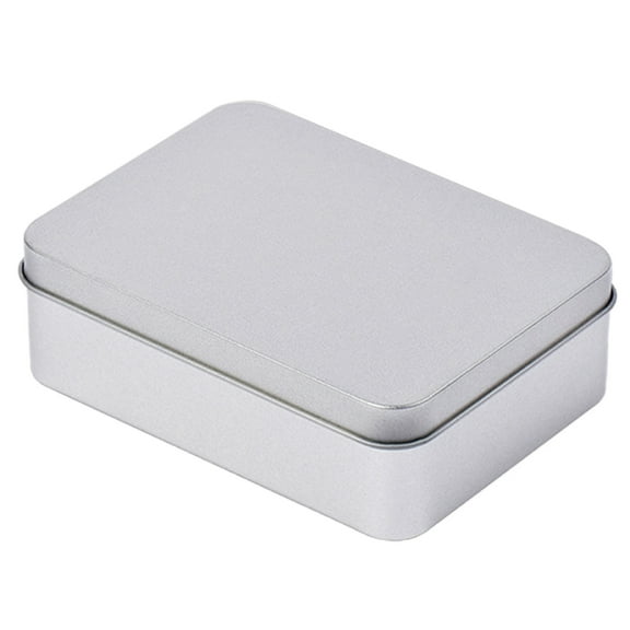 Playing Card Box Trading Card Case Card Storage Can Card Organizers Card Case Empty Metal Storage Box for Gaming Cards