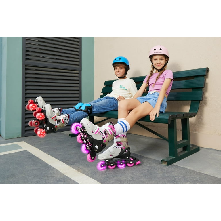 2-in-1 Adjustable Quad and Inline Roller Skates photo 7