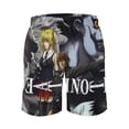 thumbnail image 3 of Death Note Mens Board Shorts Quick Dry Swim Trunk Lightweight Soft Swimsuit Bathing Suit for Boys L, 3 of 8