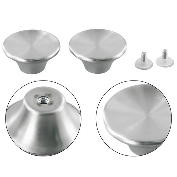 2 Pack Oven Knob Stainless Steel Pot Pan Lid Cover Handle Replacement Kits