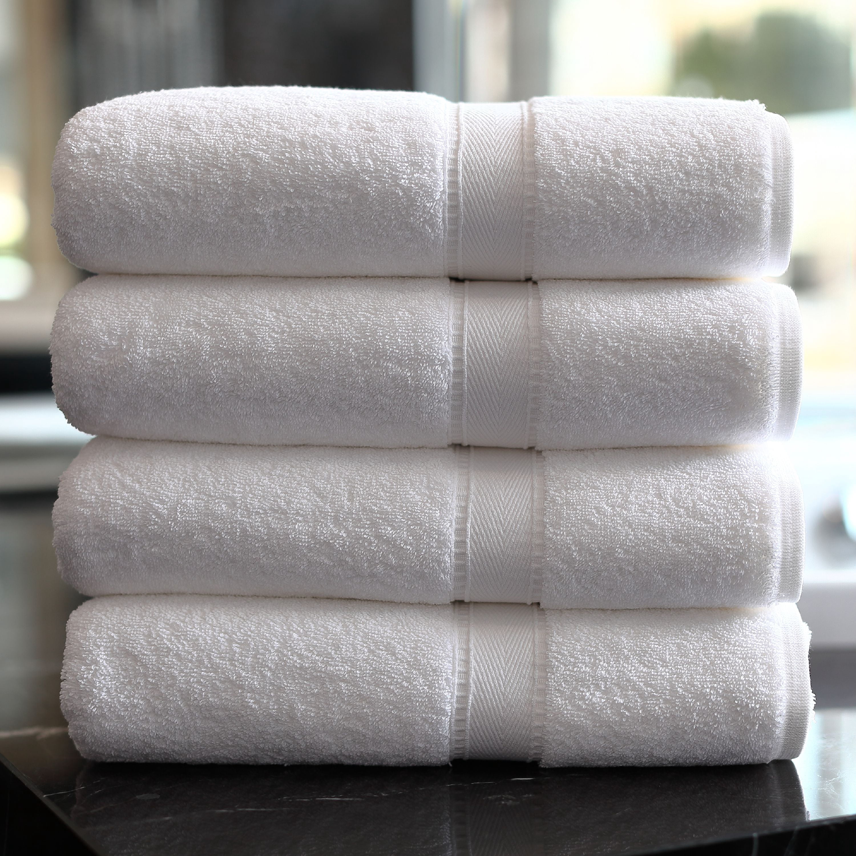 Linum Home Textiles Terry Bath Towels (Set of 4)