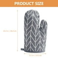 thumbnail image 6 of 1 Pair Oven Gloves Heat Resistant Baking Mittens Home Kitchen Protective Oven Mitt, 6 of 6