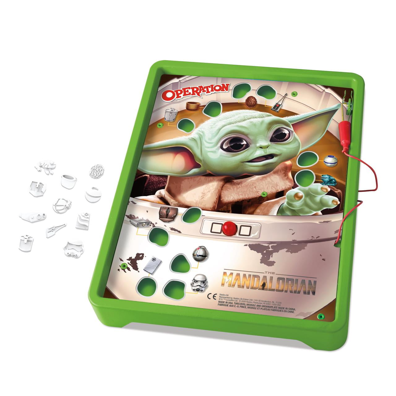 Operation Game: Star Wars The Mandalorian Edition Board Game for Kids and Family Ages 6 and Up