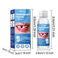 thumbnail image 3 of Solid Dental Adhesive for Temporary Filling of Teeth, 3 of 8
