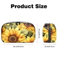 thumbnail image 5 of Sunflower Travel Cord Organizer Case Small with Cable Organizer, USB Pouch, and Phone Charger Organizer - Oxford Cloth Waterproof Storage Bag for Electronic Devices - 5.9x9.44x3.14 in, 5 of 6