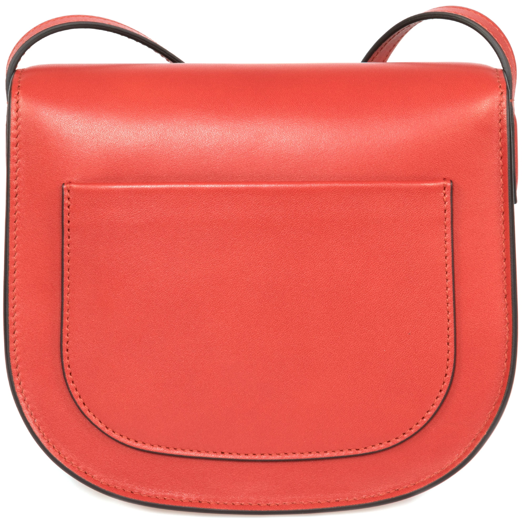 Celine CEL HBAG TROTTEUR RED S Trotteur Small Red Calfskin Leather Crossbody Handbag Walmart