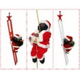 thumbnail image 6 of Fridja Christmas Decoration Santa Claus Electric Climbing Hanging Ladder Christmas Toys, 6 of 7