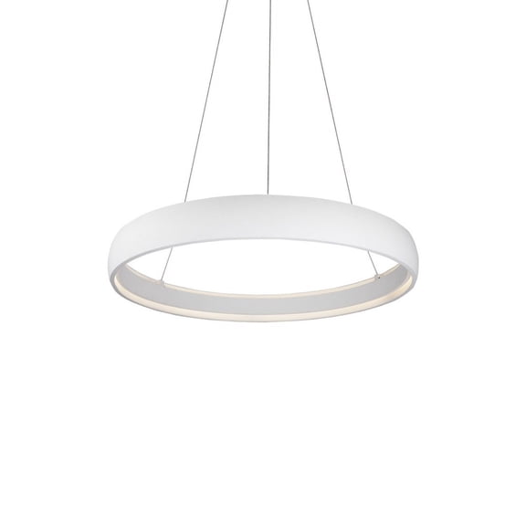 PD22735-WH-Kuzco Lighting-Halo - 83W LED Pendant-4.25 Inches Tall and 35.88 Inches Wide-White Finish