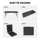 thumbnail image 5 of QinaQin Mesa plegable portátil de 6 pies de plástico resistente, diseño abatible a la mitad con altura ajustable y asa, ideal para camping, fiestas y uso interior o exterior, 5 of 8