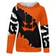 thumbnail image 3 of Women's Casual Fashion Halloween Print Long Sleeve Pullover Hooded Top, 3 of 4