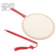 thumbnail image 1 of ELAYARD Hand Fans Hand Drum With White Wood For Cultural Festivals 1 Set, 1 of 8