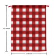 thumbnail image 2 of Christmas Sack – 28" X 20" Canvas Gift Bag with Drawstring, Full Print Polyester Santa Sack, Durable Reusable Xmas Gift Bag for Holiday, Party & Storage, 2 of 5