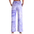 thumbnail image 3 of OUSITAID Pantalon de Détente pour Femmes à Jambe Grand Imprimé, Pantalon de Sport pour Dormir, Extensible, Décontracté, Bas, Maison, Doux, Pantalon de Pyjama, Grande Taille, Vêtement de Nuit, P-3TG, 3 of 5