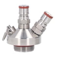 thumbnail image 1 of Stainless Steel Double Ball Lock Mini Keg Dispenser Mini Beer Keg Spear for 2L 3.6L 4L 5L 10L Mini Keg, 1 of 4