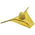 thumbnail image 3 of Botmois Men Briefs Shiny Enhance Bikini Bulge Pouch Ruched Skimpy Underwear Dark Yellow L, 3 of 3