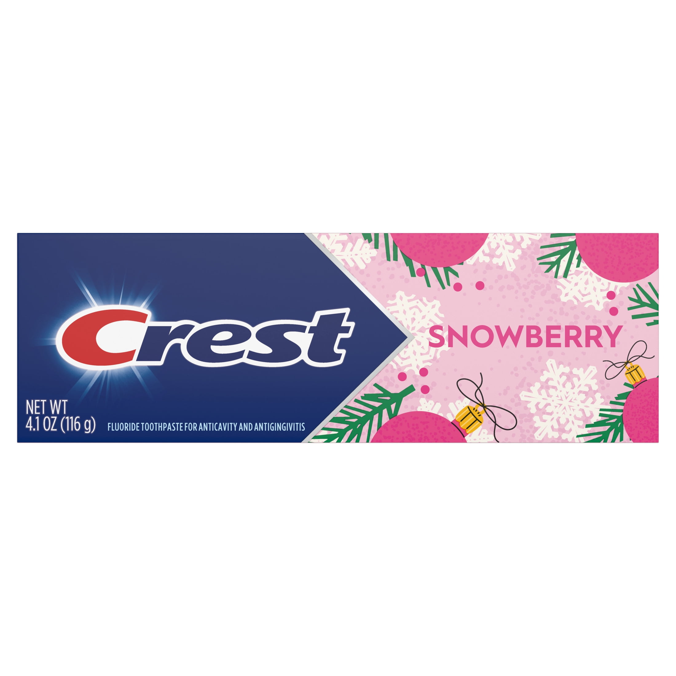 Crest Toothpaste, Snowberry Toothpaste, 4.1 oz