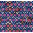 thumbnail image 4 of oneOone Organic Cotton Poplin Twill Fabric Chevron Ikat Decor Fabric Printed BTY 42 Inch Wide, 4 of 4