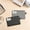 Grey, variant on Lockable Nylon Storage Bag Bank Pouch, Zipper Cash Organizer for Jewelry Passport Credit Cards, Portable Document Holder