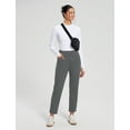 thumbnail image 7 of BALEAF Women's Work Pants Fleece lined Golf Travel Pants Waterproof Stretch Winter Thermal Cold Weather Gear Pockets Casual Gray XS, 7 of 7