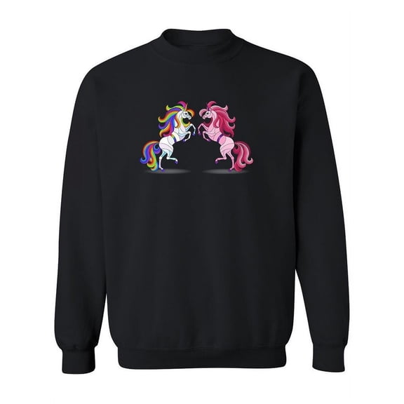Facing Unicorn Sweatshirt Women -Image by Shutterstock, Female x-Large