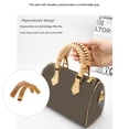 thumbnail image 2 of 1Pair Bag Handle Wrap Covers for 25 30 35,Vachetta Leather Grip Protector Strap,Stain and Abrasion Resistant, 2 of 8