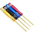 thumbnail image 4 of Key Allen Wrench, 4 pcs/Set Allen Key Set with Aluminum Handle for RC Products 1.5mm 2.0mm 2.5mm 3.0mm, 4 of 4