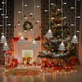 thumbnail image 4 of Fiudx Ofertas Flash Artículos En Oferta Navidad Árbol De Navidad Luz De Cortina Luces De Decoración De Fiesta En El Hogar 16 Árbol De Navidad 80Mini Led Luces De Cadena De Luz De 11.5 Pies Para Decor, 4 of 6