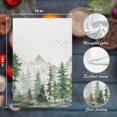 thumbnail image 2 of Set of 2 Mountain Forest Green Kitchen Towels Forest Bathroom Decorative Hand Towels, Farmhouse Kitchen Decor, 16x24 Inch, 2 of 7