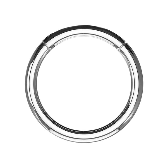 Luxe Modz Septum Clicker Ring Hinged Nose Hoop Ring Jewely Surgical Steel Piercings Jewelry for Women Men Sold Each