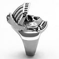 thumbnail image 3 of Anillo Color Plata Para Hombres de Acero Inoxidable Escudo de Cruz, 3 of 5