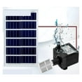 thumbnail image 1 of Aquarium Fountain Garden Solar Submersible Water Pump Rockery Circulation Outdoor Mini Courtyard Fish Pool Pump Filter ,Multi-Install Methods, 1 of 6
