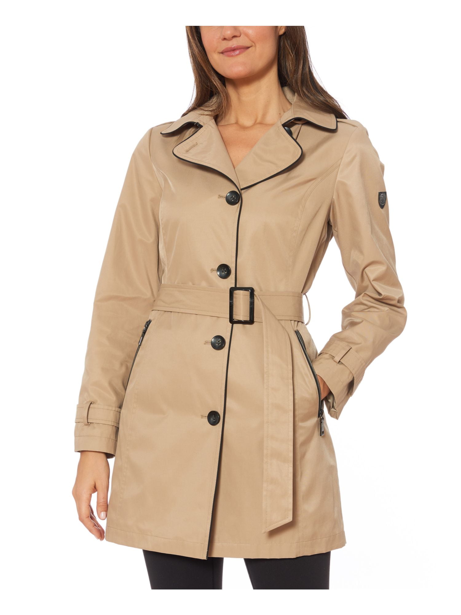 Vince camuto hooded trench coat Clearance