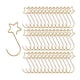 thumbnail image 2 of 100x Ganchos para árboles de Navidad Macarena Forma de Estrella Ganchos Resistentes para Bolas de Navidad Oro, 2 of 8