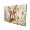 thumbnail image 3 of 12x18 inch Canvas Frameless Painting Prints Lovely Rabbits In The Grass,Indoor Children'S Room,Cafes,Bedroom Wall Art Decor Poster,For Rabbits Enthusiast Gift,Exquisite Rabbit Decor Paintings, 3 of 6