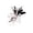 Black, variant on Fascinators Hats with Feather for Women 2026 Derby Hats Small Tea Party Hat with Headband