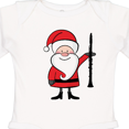 thumbnail image 4 of Inktastic Clarinet Christmas Music Santa Boys or Girls Long Sleeve Baby Bodysuit, 4 of 5