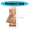 thumbnail image 3 of Fashionable Wool Scarf with Jacquard Pattern Soft and Breathable Neck Scarf Shawl Wrap for Men and Women Various Outfit 30, 3 of 4