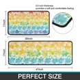 thumbnail image 7 of Pioneer Flower Floral Print Pattern Kitchen Rugs Sets Of 2,Anti Fatigue Kitchen Mat Rugs Non Slip Washable,Decorative Kitchen Floor Mats for Kitchen,Sink,Laundry,17"X30"+17"X47", 7 of 7