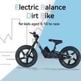 thumbnail image 2 of KKA Electric Balance Dirt Bike for Kids, Ages 5-10, 200W Motor, 16" Tires, Adjustable Seat, 2 of 10