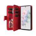 thumbnail image 4 of Compatible avec Google Pixel 7, Étui Portefeuille avec Fentes pour Cartes, Cuir PU, Fermeture Éclair, Étui Folio à Rabat, 4 of 5