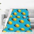 thumbnail image 3 of Yibo Strawberry Blanket for Girls Adults Kids Strawberry Blanket Gifts Flannel Strawberry and Flower Throw Blanket for Bed Living Room Sofa Couch Soft Warm Lightweight Cozy Strawberry Decor, 3 of 7