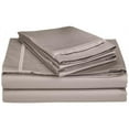 thumbnail image 1 of Egyptian Cotton 650 Thread Count Solid Sheet Set  Twin XL-Grey, 1 of 5
