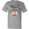 thumbnail image 3 of Inktastic Blessed to Be a Mimi with Pink Flowers T-Shirt, 3 of 5