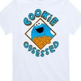 thumbnail image 3 of Sesame Street - Cookie Obsessed - Toddler and Youth Short Sleeve Graphic T-Shirt, 3 of 5