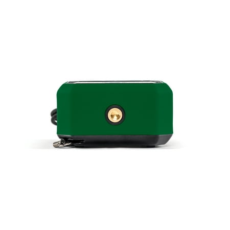 EcoXGearEcoPeddleLite Hunter Green 3"x 3" EcoPeppble Lite Waterproof Speaker