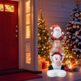 thumbnail image 4 of Hometravel Christmas Foil Balloons, 4D Standing Character Designs, Party Decoration for Holiday and Birthday Events, 4 of 6