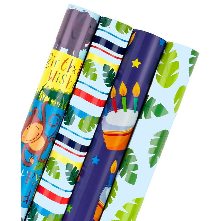 Wild Birthday Gift Wrapping Paper Roll from Design Design – Urban General  Store