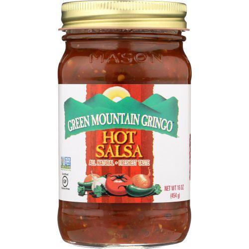Green Mountain Salsa, Hot, 16 oz (Pack of 6)